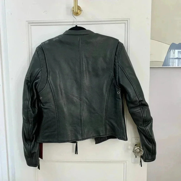 Genuine Leather Vintage Jacket sz small - Picture 14 of 16
